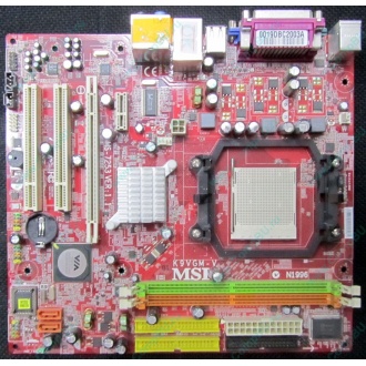 Б/У материнская плата с дефектом MSI MS-7253 K9VGM-V VER 1.1 s.AM2 (Якутск)