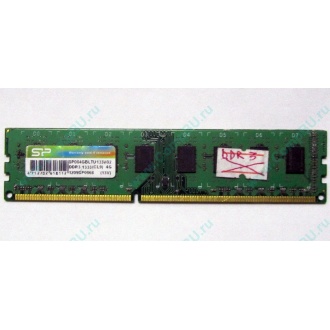 НЕРАБОЧАЯ память 4Gb DDR3 SP (Silicon Power) SP004BLTU133V02 1333MHz pc3-10600 (Якутск)