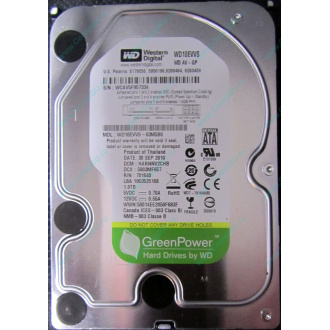 Б/У жёсткий диск 1Tb Western Digital WD10EVVS Green (WD AV-GP 1000 GB) 5400 rpm SATA (Якутск)