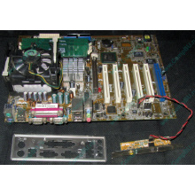 Материнская плата Asus P4PE (FireWire) с процессором Intel Pentium-4 2.4GHz s.478 и памятью 768Mb DDR1 Б/У (Якутск)