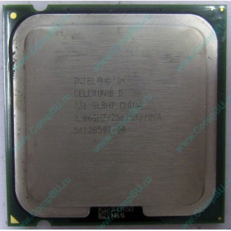 Процессор Intel Celeron D 331 (2.66GHz /256kb /533MHz) SL8H7 s.775 (Якутск)